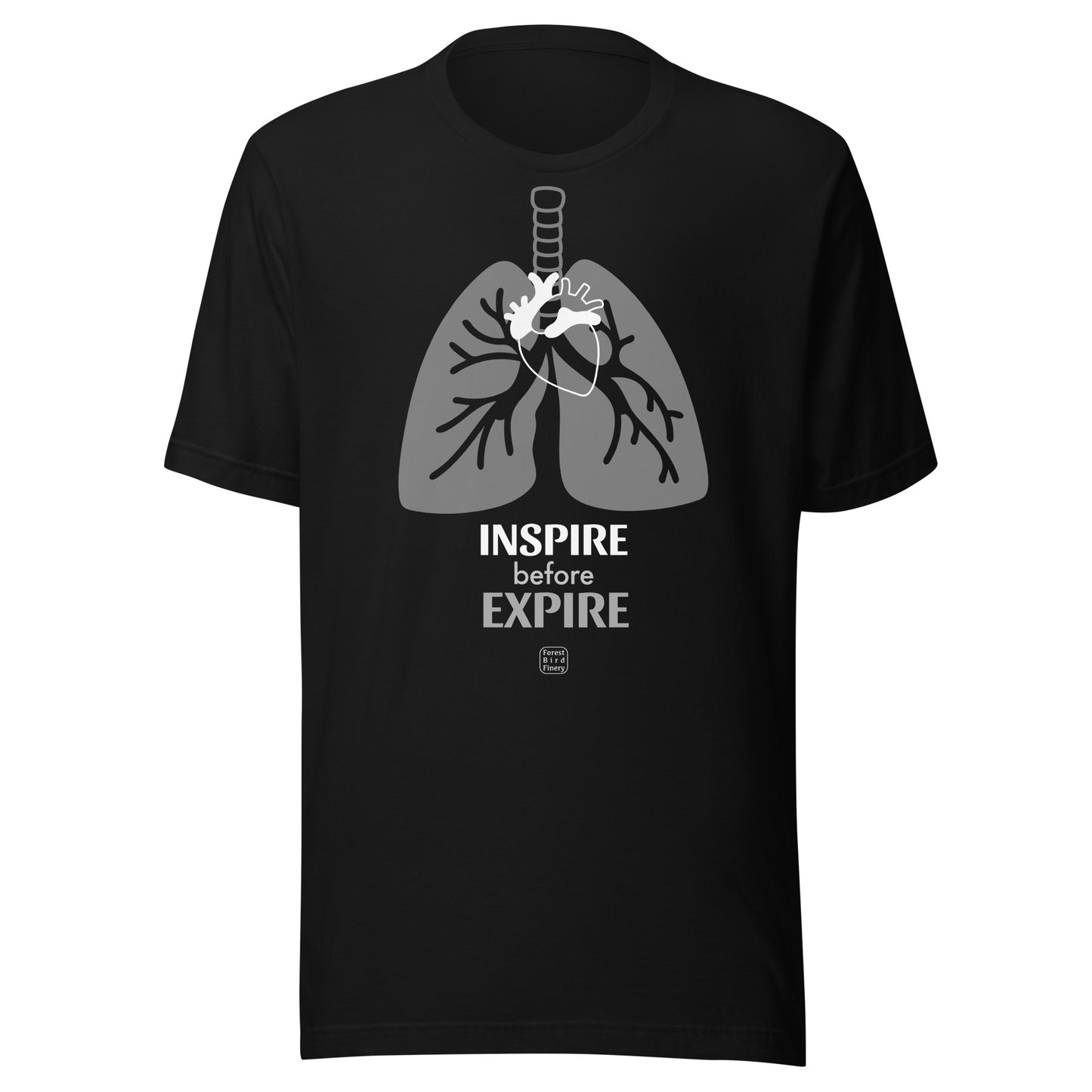 “Inspire” 100% soft cotton unisex t-shirt