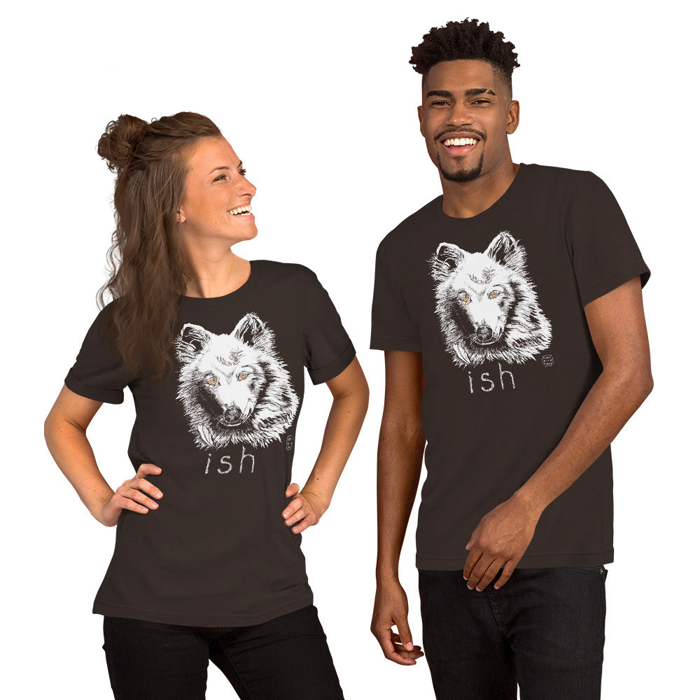 “Wolf-ish” 100% soft cotton unisex t-shirt