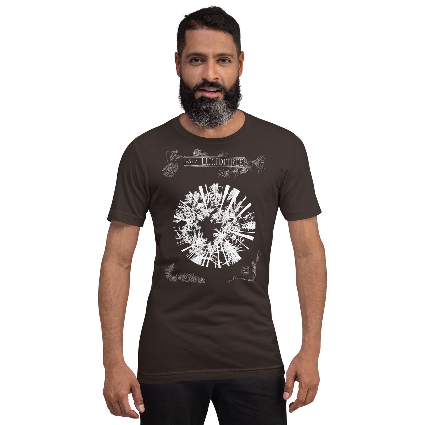 “Luciditree” 100% soft cotton unisex t-shirt