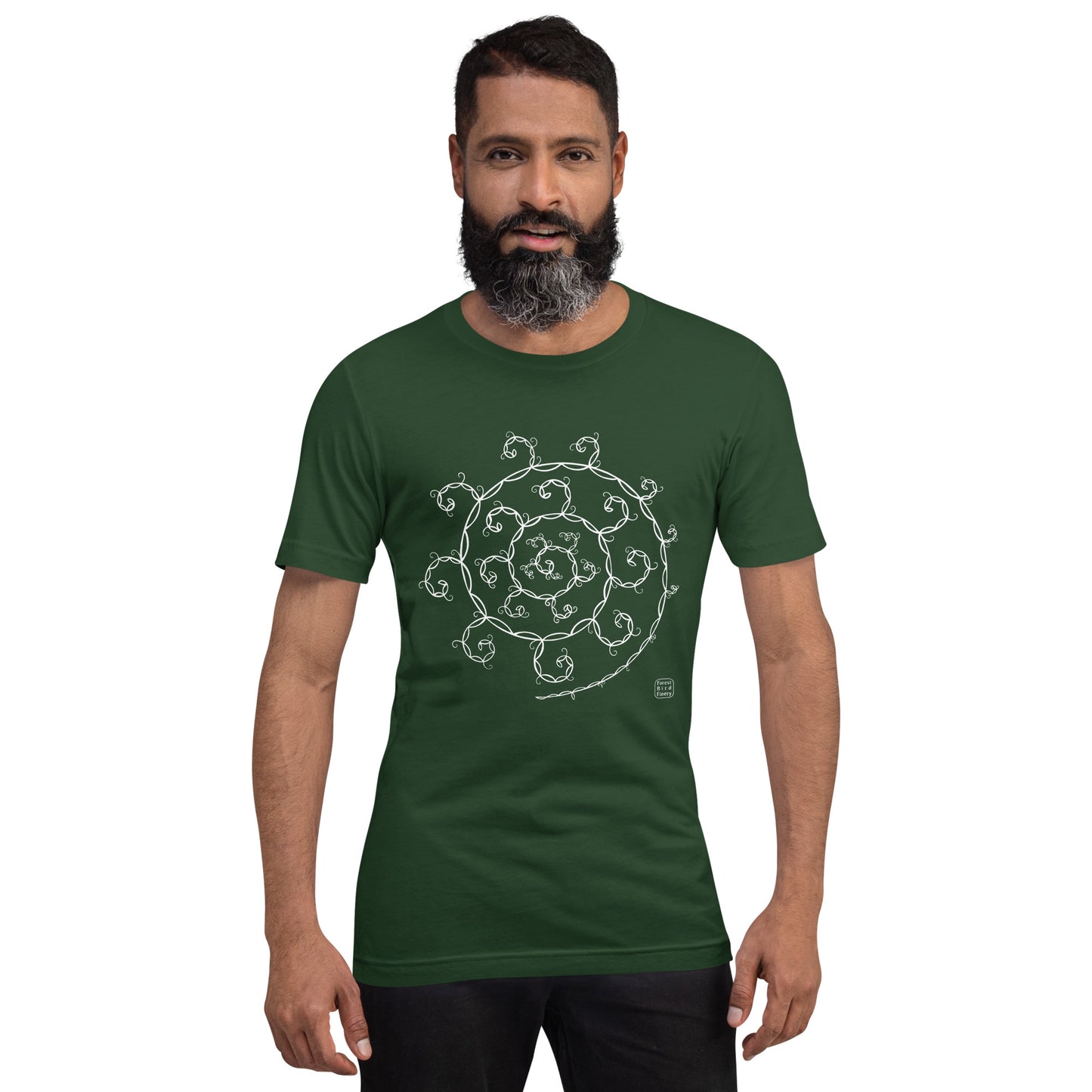 “Fractal” 100% soft cotton unisex t-shirt