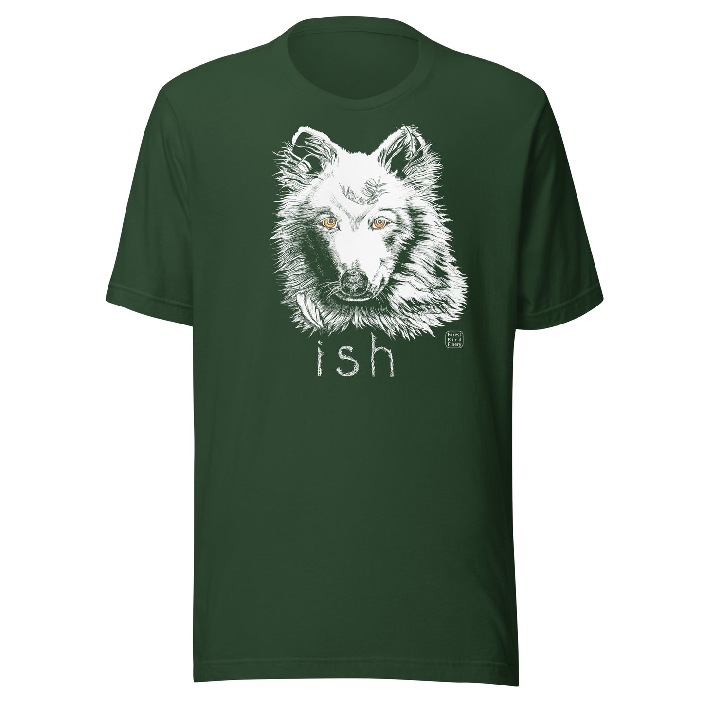 “Wolf-ish” 100% soft cotton unisex t-shirt