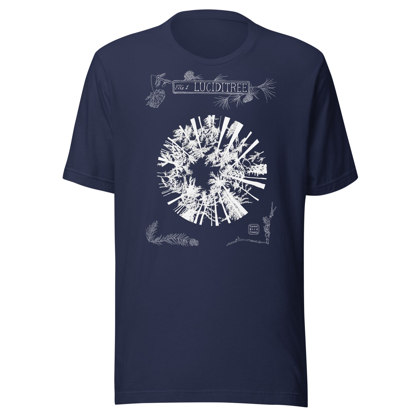 “Luciditree” 100% soft cotton unisex t-shirt