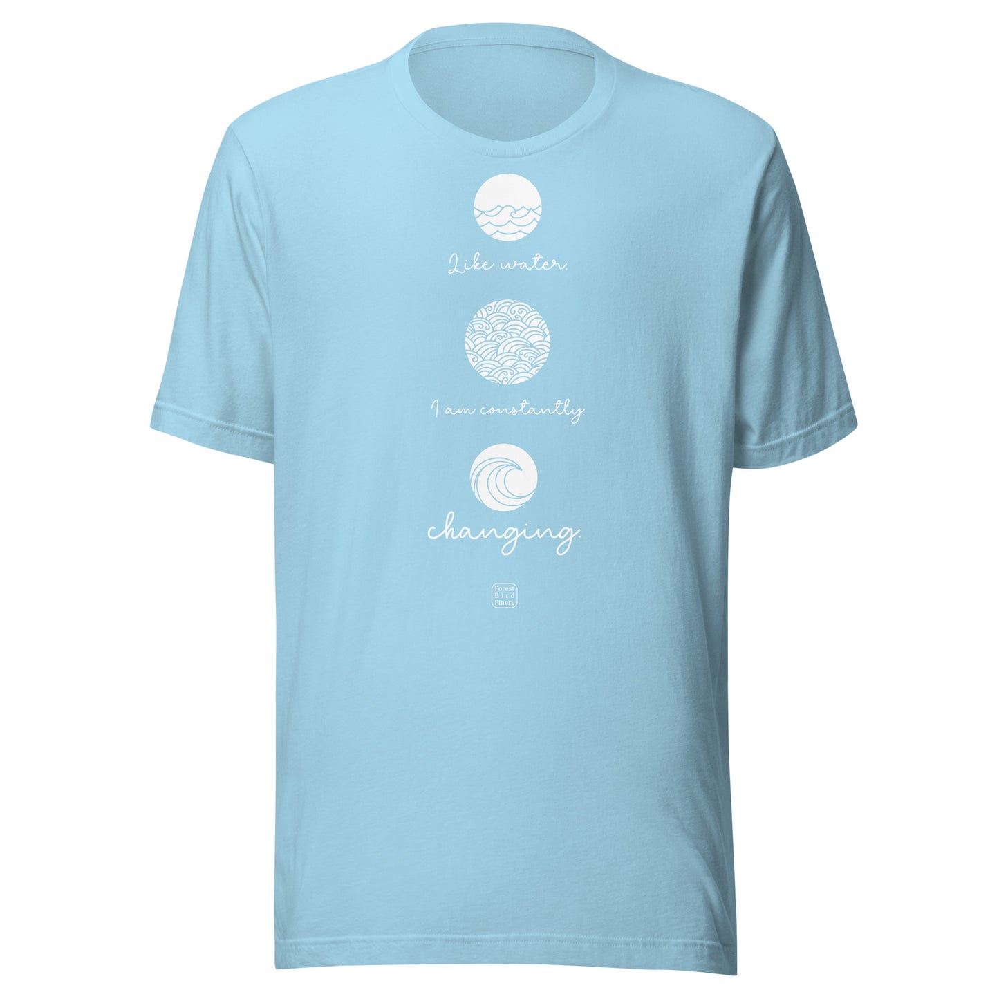 "Element: Water"  100% soft cotton unisex t-shirt