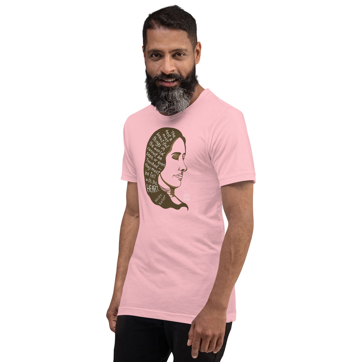 “Helen Keller” 100% soft cotton unisex t-shirt