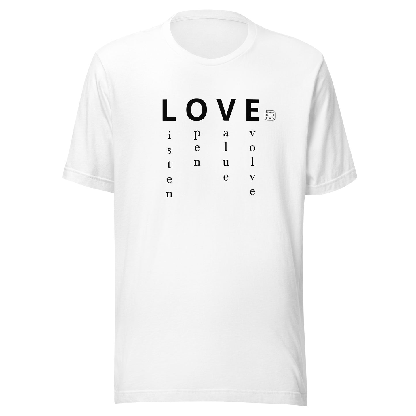 “Love is to” 100% soft cotton unisex t-shirt