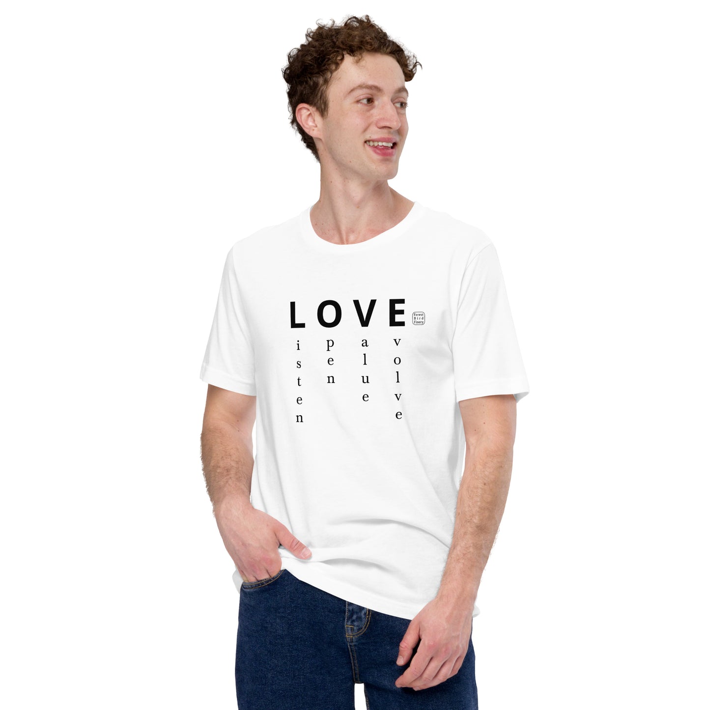 “Love is to” 100% soft cotton unisex t-shirt