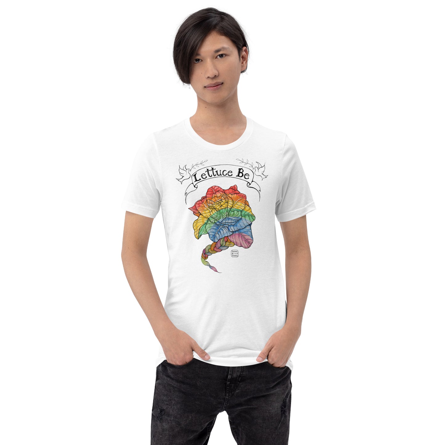 “Lettuce Be” 100% soft cotton unisex t-shirt