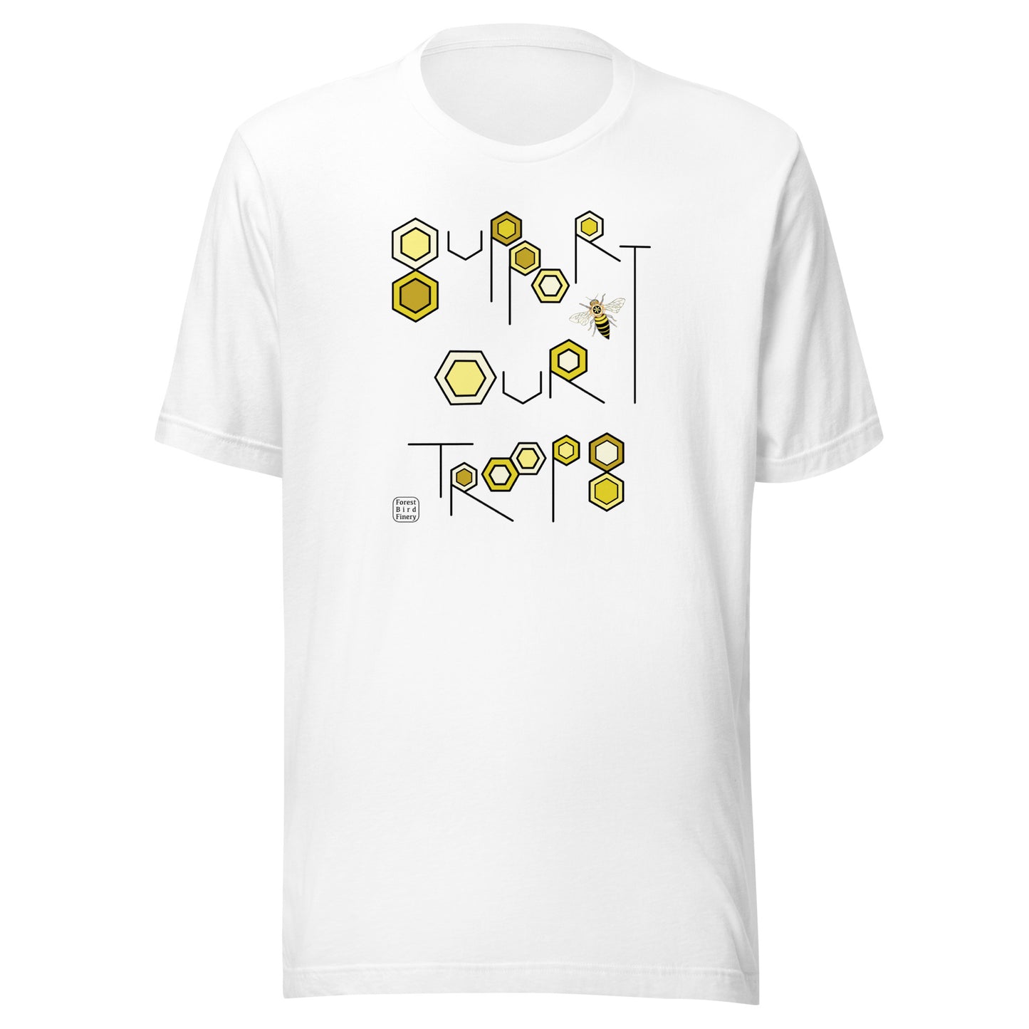 "Troops" 100% soft cotton unisex t-shirt