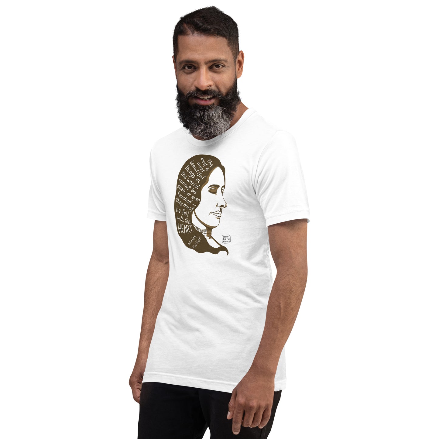 “Helen Keller” 100% soft cotton unisex t-shirt